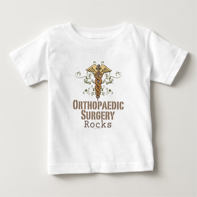 A cirurgia ortopédica balança o t-shirt do bebê (Frente)