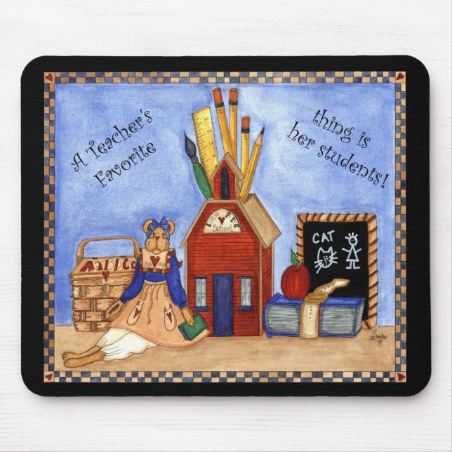 Teacher's favorite thing Mousepad (Frente)