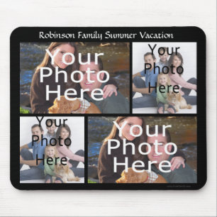 A colagem feita sob encomenda Mousepad da foto