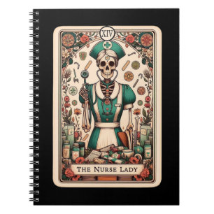 A Coleção de Cadernos de Tarot The Nurse Lady