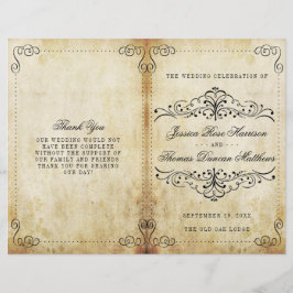 A coleção de Casamentos vintage Flourish do Orname