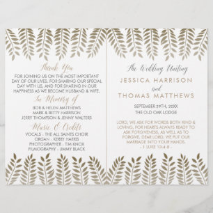A coleção monocromática do casamento da florest