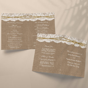 A coleção rústica do casamento do arco da guita