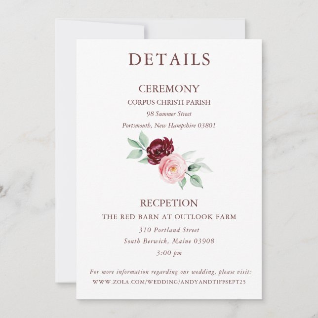 A coleção Tiffany - Cartão Detalhado (Frente)