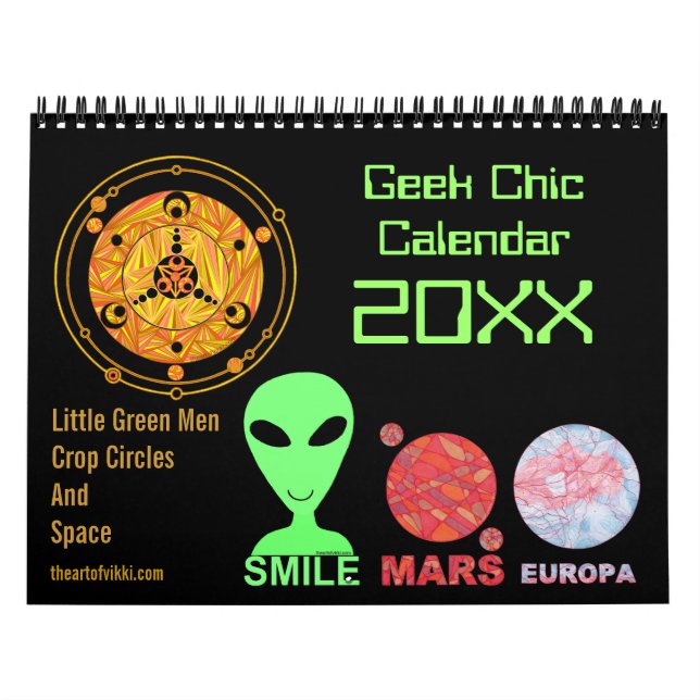 A colheita dos aliens do calendário do chique 2015 (Capa)