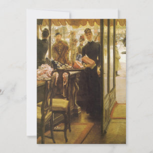 A Compra Rapariga de James Tissot, Victorian Fine 