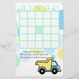 A construção transporta o Bingo do chá de frald