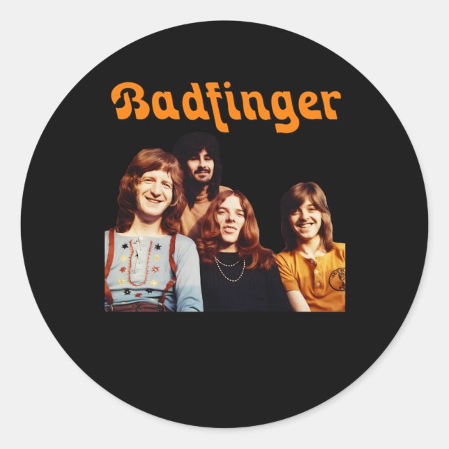 A Cor Do Badfinger! Adesivo (Frente)