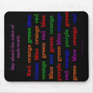 A cor exprime a ilusão Mousepad