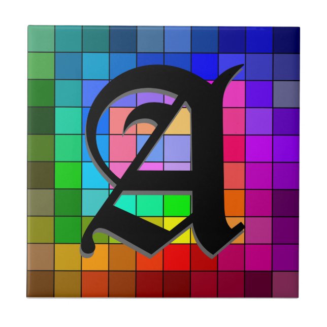 A cor inicial do vitral lasca o azulejo (Frente)