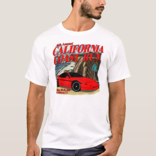 A costa de Califórnia funciona o t-shirt 2008