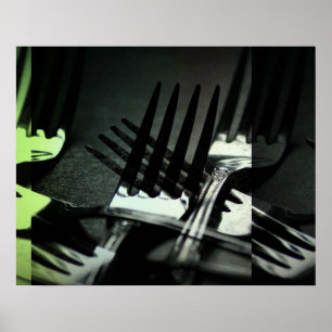 A cozinha bifurca-se poster