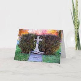 "A Cruz de São Miguel" Cartão de Condolências