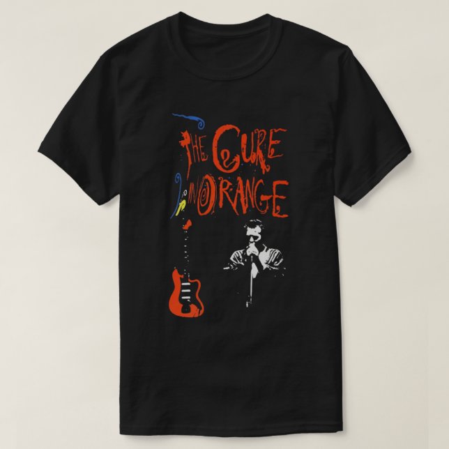 a cura em laranja Essencial T-Shirt (Frente do Design)