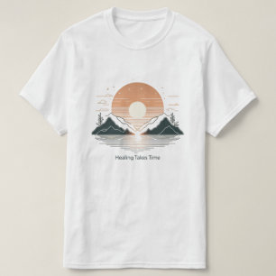 "A Cura Leva Tempo" Camiseta Minimalista Lake &