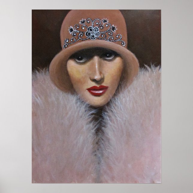 A Dama De 1920, Poster (Frente)