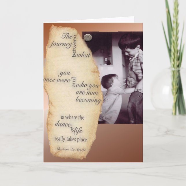 A dança do cartão da vida (Frente)