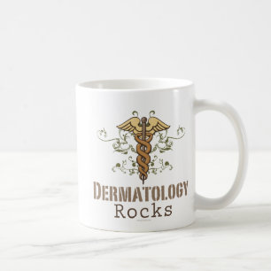 A dermatologia balança a caneca do Caduceus