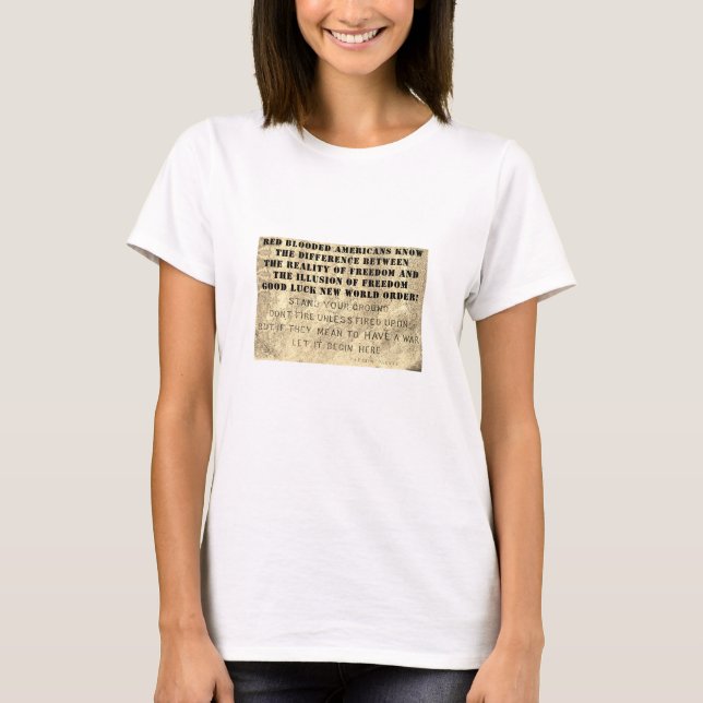 A diferença (luz) do T-Shirt (Frente)
