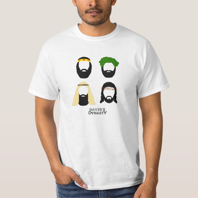 A dinastia de David - barba - t-shirt (Frente)