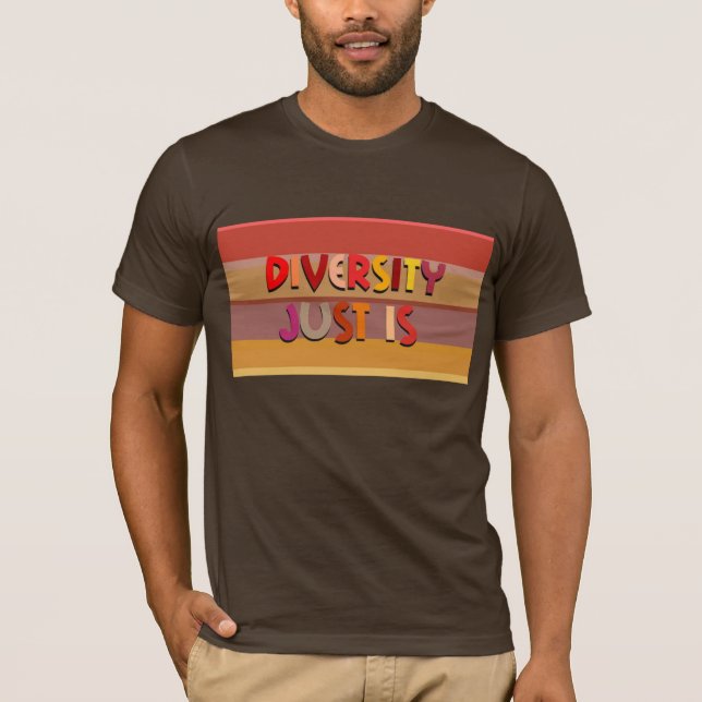 A Diversidade É Apenas Uma Camisa De Banda (Frente)