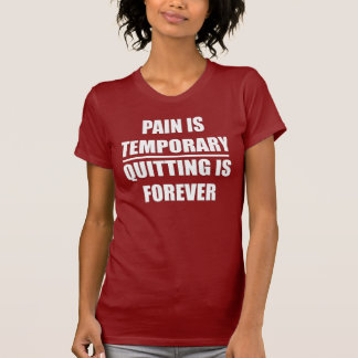 A dor é provisória - t-shirt da malhação da elite