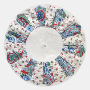 A edredão de Nellie da avó - etiqueta do bloco #