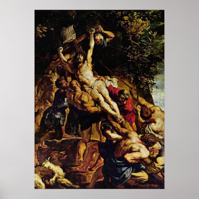 A Elevação da Cruz Poster (Frente)