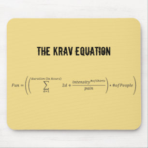 "A equação" Mousepad de Krav