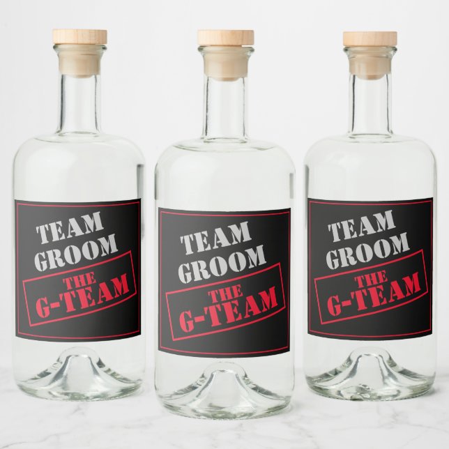 A Equipe G-Team Groom (Garrafas)