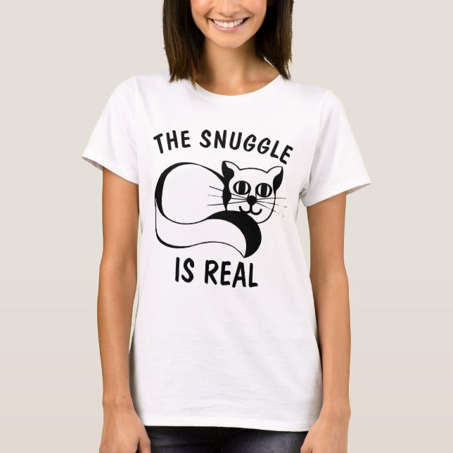 A ESCALA É REAL, T-shirts GATOS E Sweatshirts (Frente)