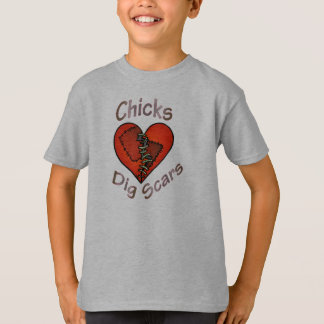 A escavação dos pintinhos Scars o t-shirt