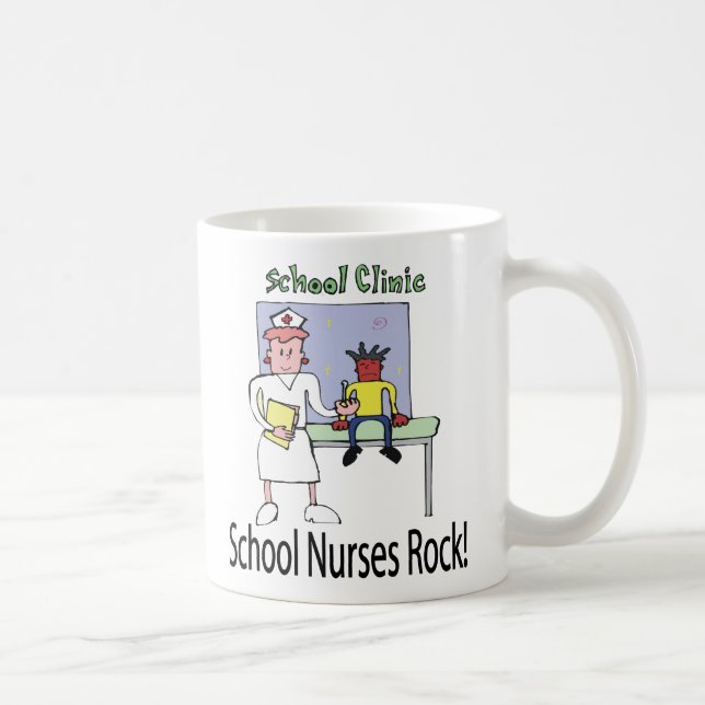 A escola nutre a caneca da rocha (Direita)
