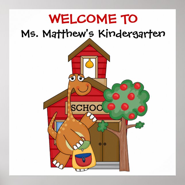 A Escola Personalizada é Poster de Boas-vindas ao  (Frente)