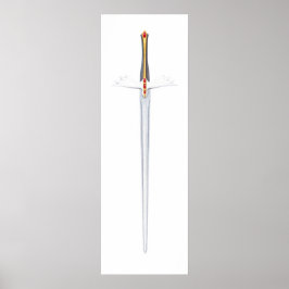 A Espada da Poster (12 x 36)