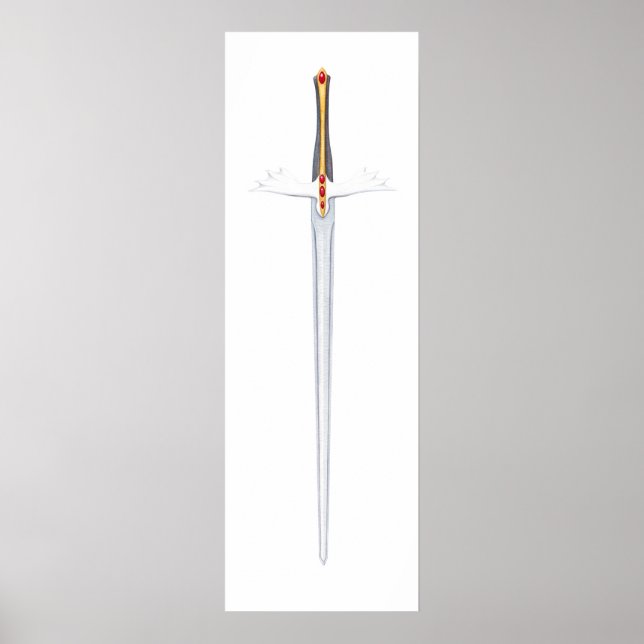 A Espada da Poster (12 x 36) (Frente)