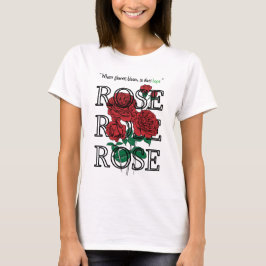 A esperança do t-shirt | da flor do t-shirt | da