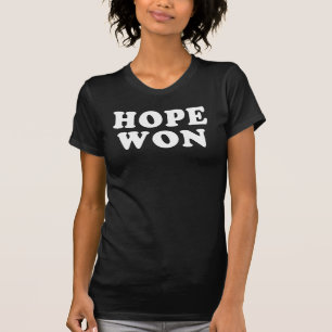 A esperança ganhou a camisa da vitória T de Obam