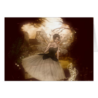 A esperança salta cartão eterno