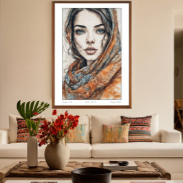 A esposa de Gipsy - Impressão