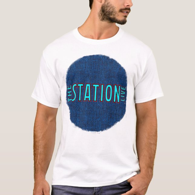 A estação Blue RT Men's Jersey T-Shirt (Frente)
