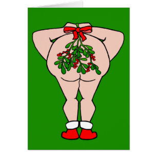 A estação de Tis! Cartão de cartões de natal d