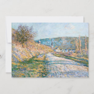A estrada para Vétheuil Claude Monet