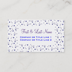 A estrela é cartão de visita nascido