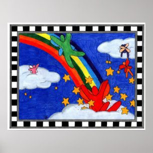 A estrela polvilha o poster