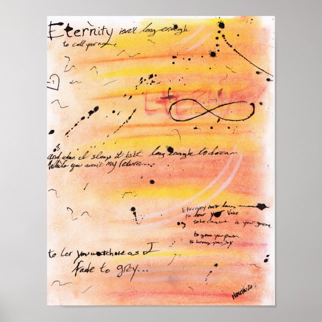 A eternidade não é poster suficiente (Frente)