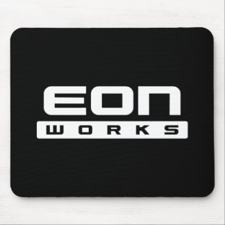 A eternidade trabalha o mousepad preto