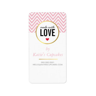 A ETIQUETA de EMPACOTAMENTO do TAG feita com amor