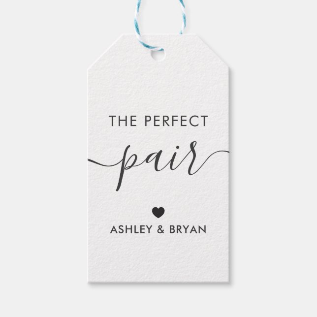 A etiqueta perfeita do par, a etiqueta do presente (Frente)