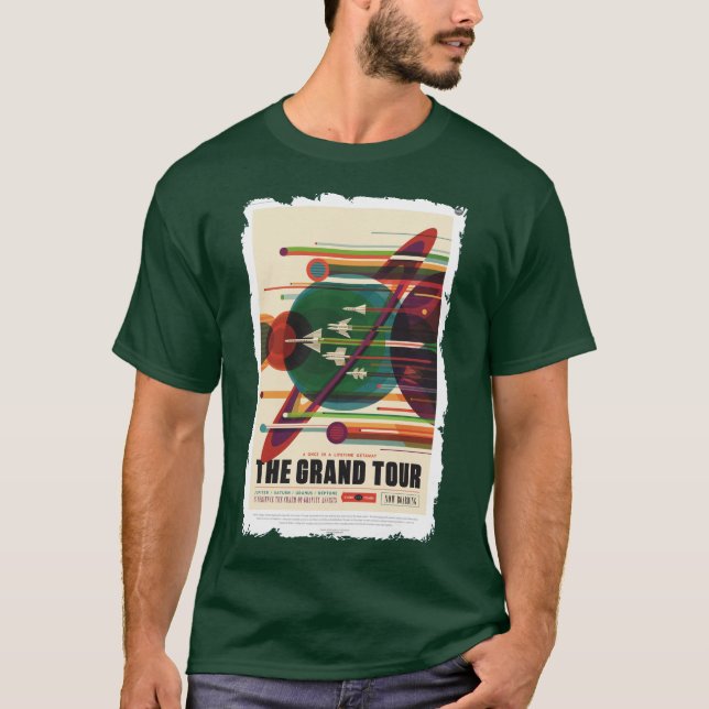 A excursão grande - camisa retro do poster de (Frente)